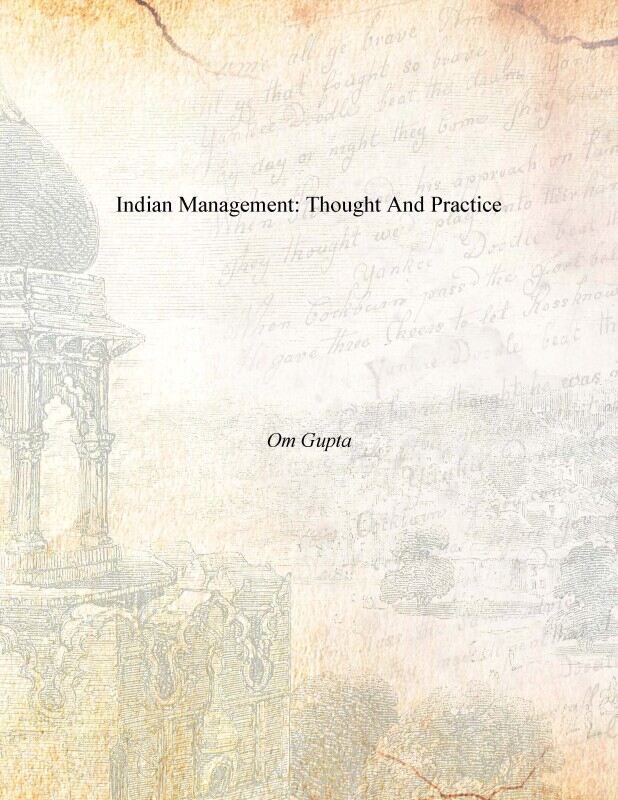 Indian Management: Thought and Practice - Gyan Books