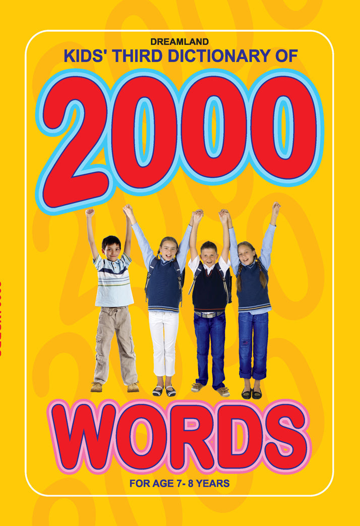 Dreamland Publications Kids Third Dictionary of 2000 words : Children Early Learning Book