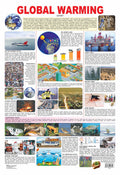 Dreamland Publications Educational Chart for Kids - Global Warming