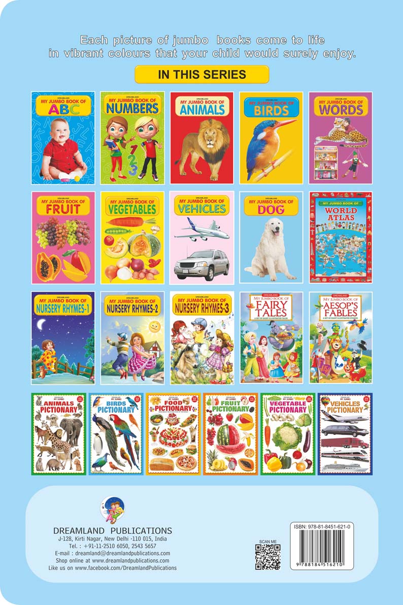 Dreamland My Jumbo Book - DOG
