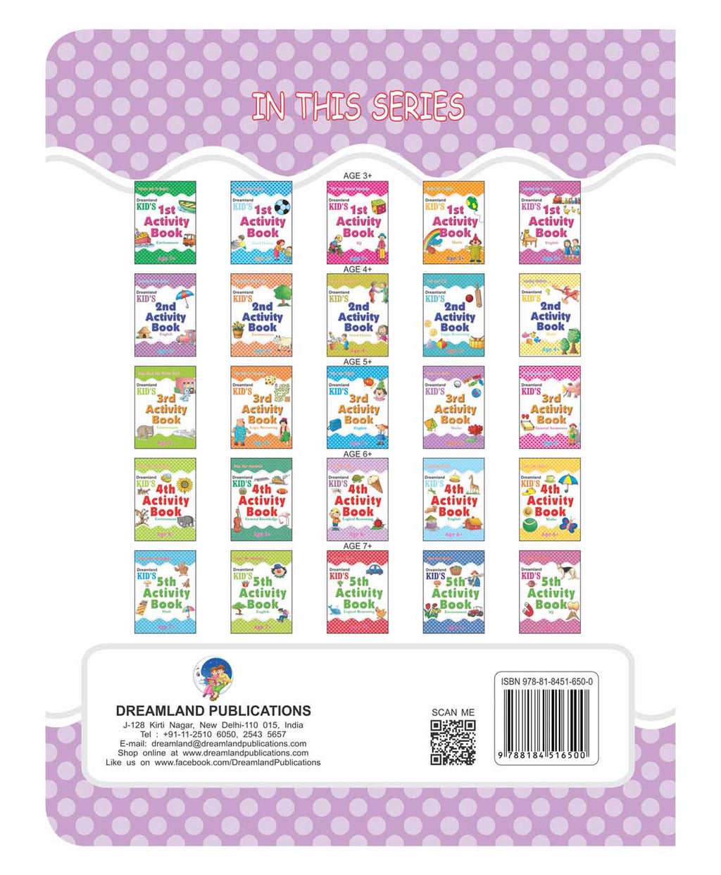 Dreamland Kid's 4th Activity Book - Logic Reasoning