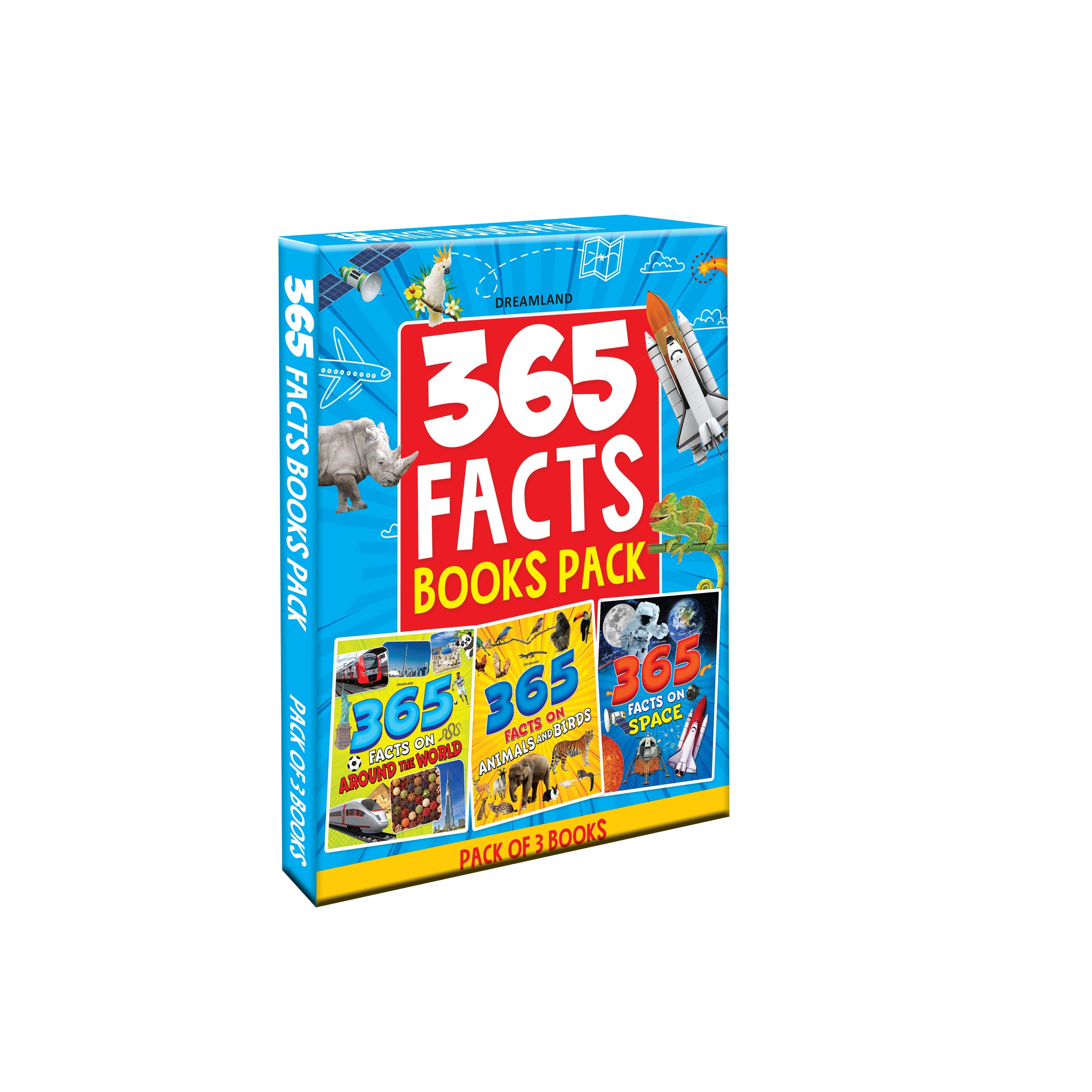 Dreamland 365 Facts Series - (A set of 3 Books)
