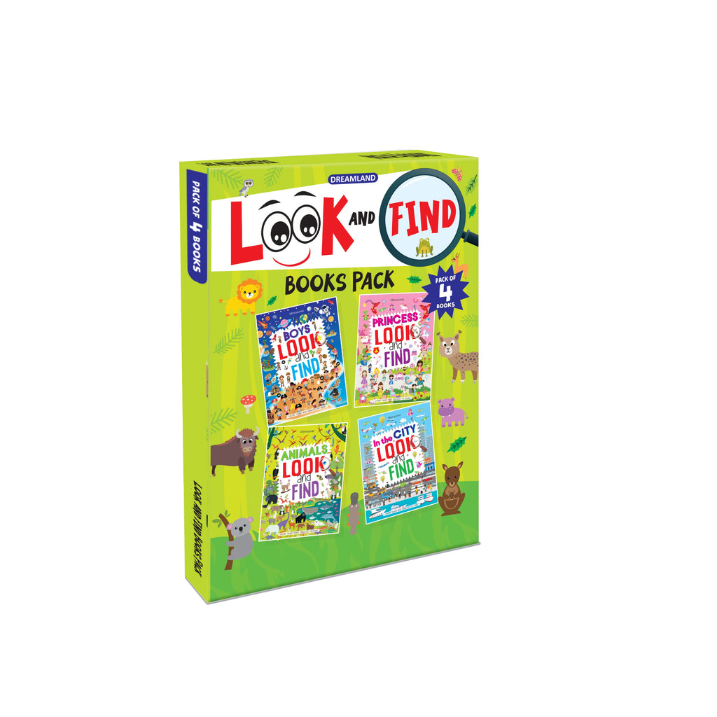 Dreamland Look and Find Series (A set of 4 Books)