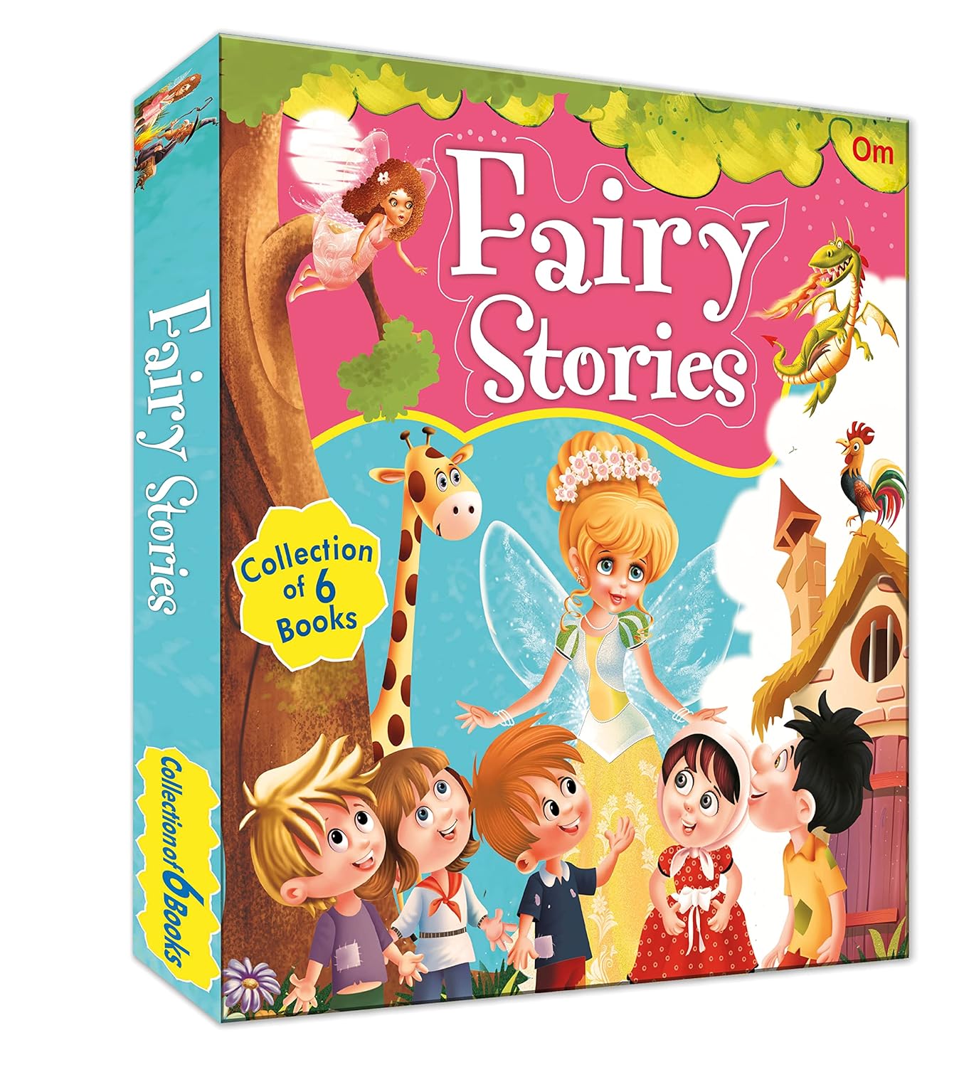 Fairy Stories - Collection of 6 Books for Kids - Om Books