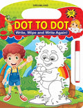 Dreamland Write and Wipe Book - Dot to Dot
