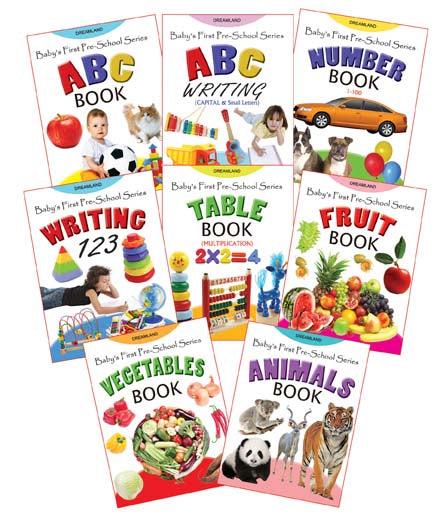 Dreamland Baby First pre-school (8 Titles) Pack