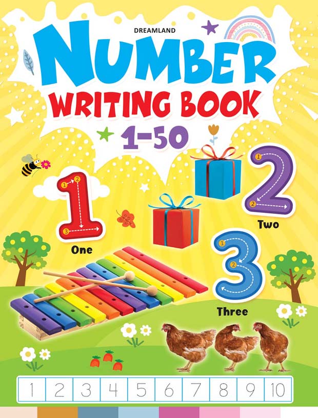 Dreamland Number Writing Book 1-50