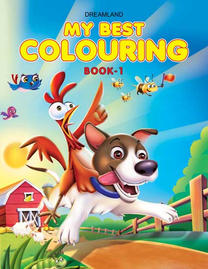 Dreamland My Best Colouring Book - 1