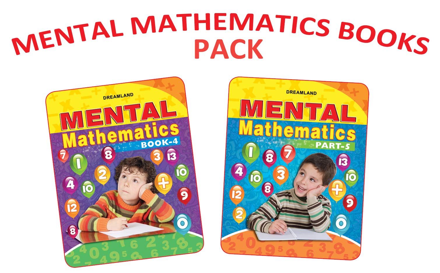 Dreamland Mental Mathematics (Set - 3 ,Book 4,5)