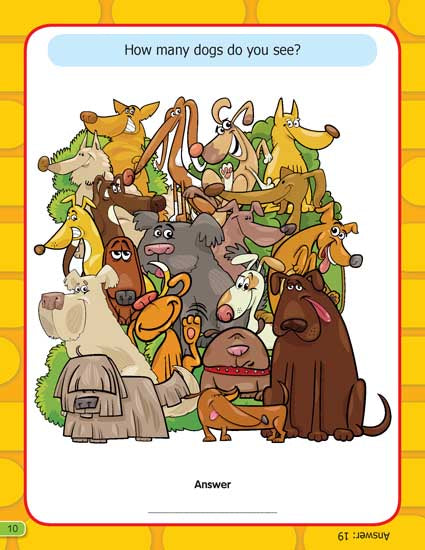 Dreamland Publications Brain Boosting - Find The Difference (Age 4+) : Children Interactive & Activity Book