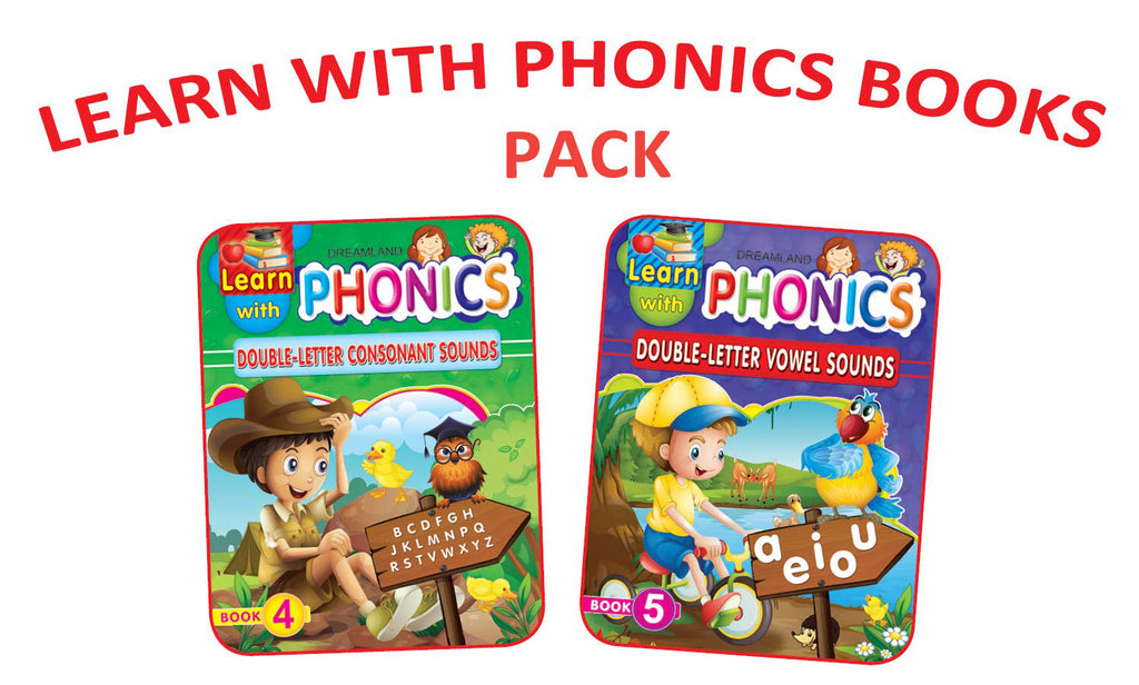 Dreamland Learn with Phonics pack -2 (2 Titles)