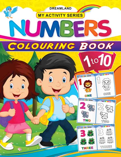 Dreamland My Activity- Numbers Colouring Book