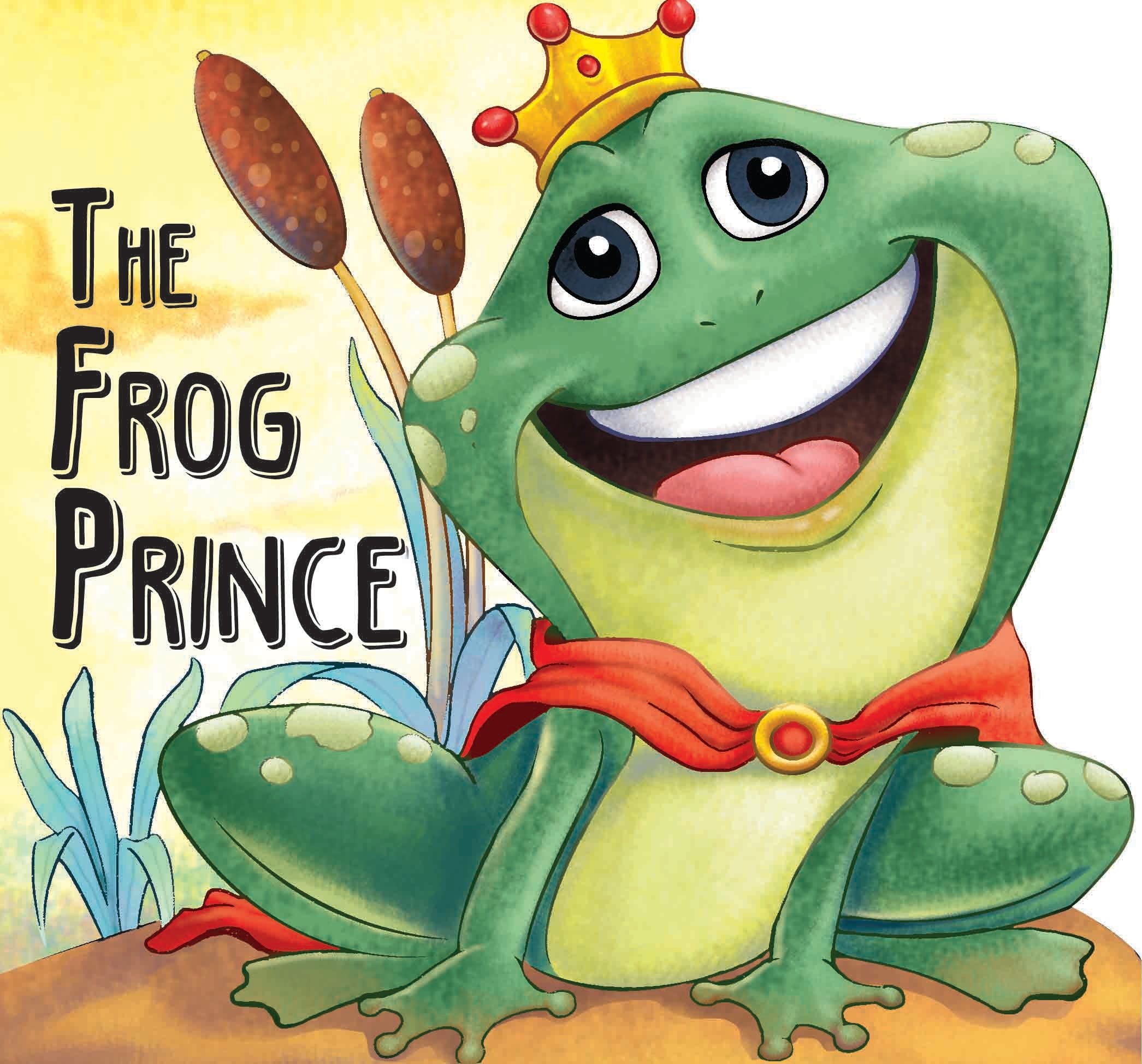 The Frog Prince : Cutout Board Book - Om Books