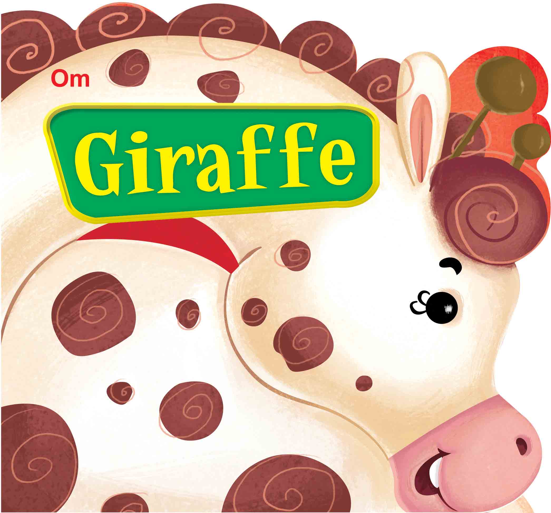 Giraffe : Cutout Board Book - Om Books