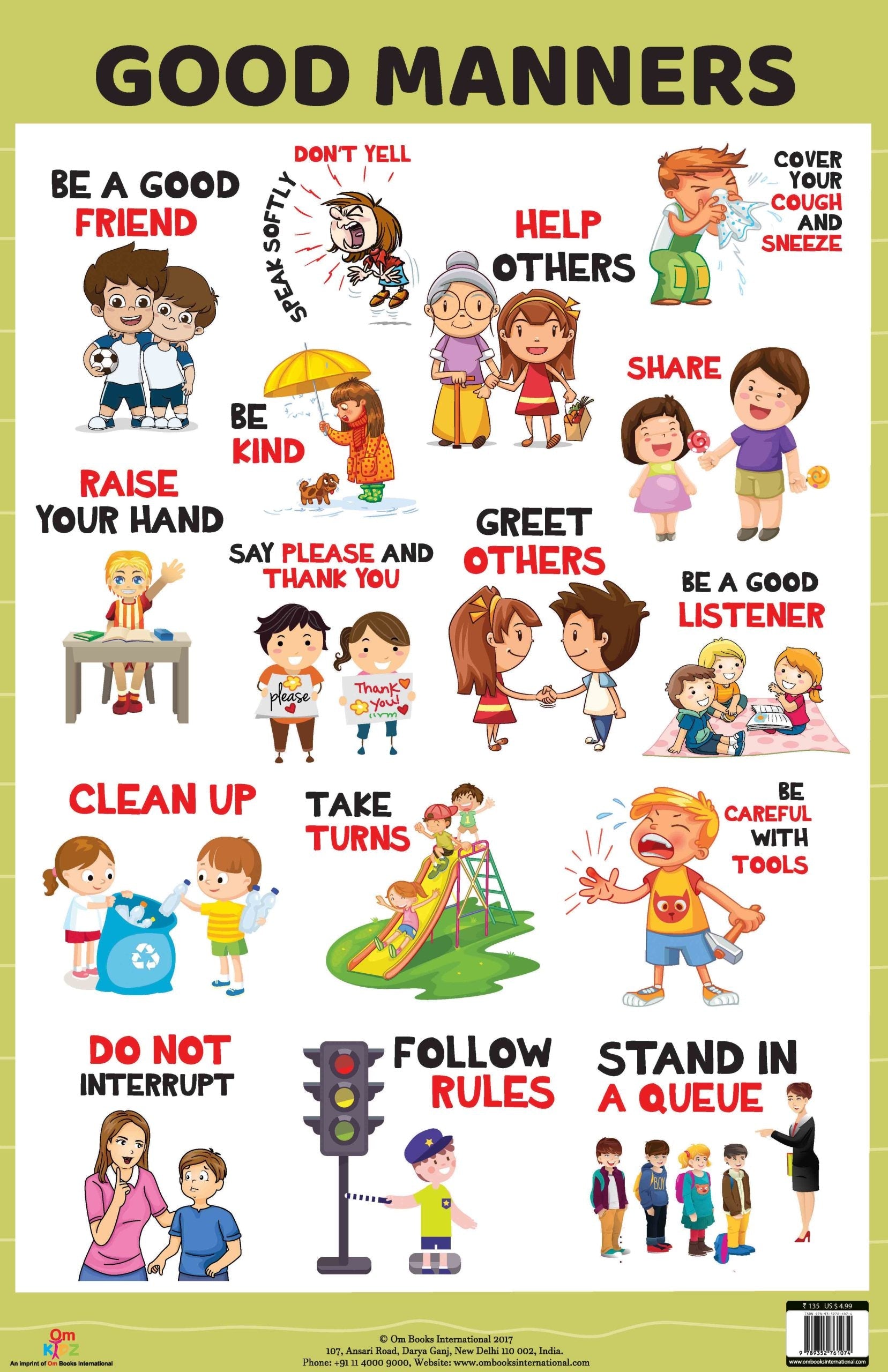 Good Manners : Charts - Om Books