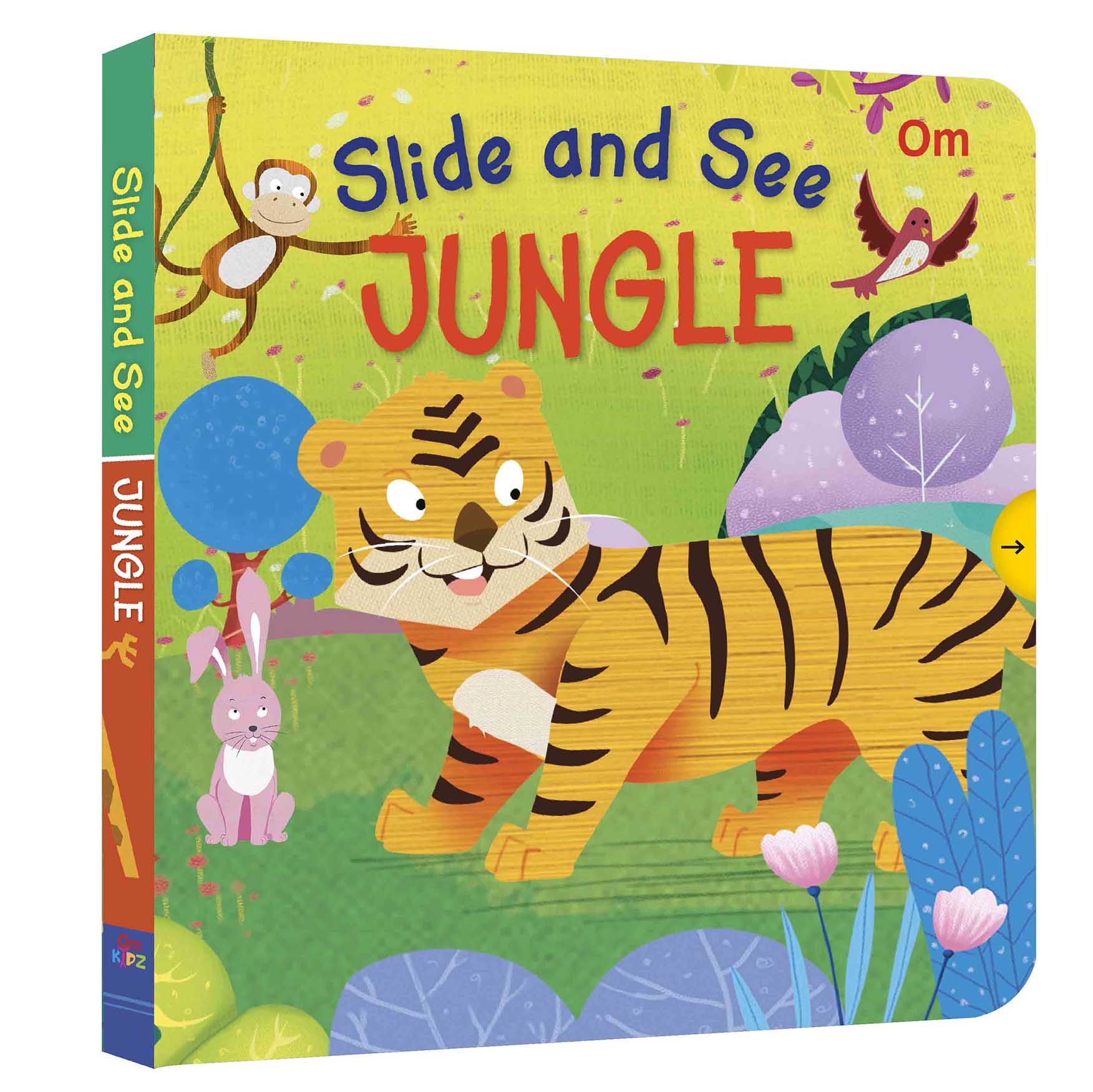 Slide and See Jungle - Om Books