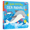 Slide and See Sea Animals - Om Books
