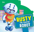 Robo World : Rusty The Fighter Robot : Cutout Books - Om Books