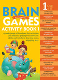 Brain Games for Kids : Brain Games Activity Book Level 1 : Book-1 - Om Books