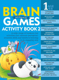 Brain Games for Kids : Brain Games Activity Book Level 1 : Book-2 - Om Books