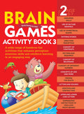 Brain Games for Kids : Brain Games Activity Book Level 2 : Book-3 - Om Books