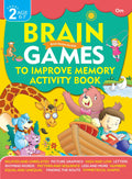 Brain Games to Improve Memory Activity Book Level 2 - Om Books