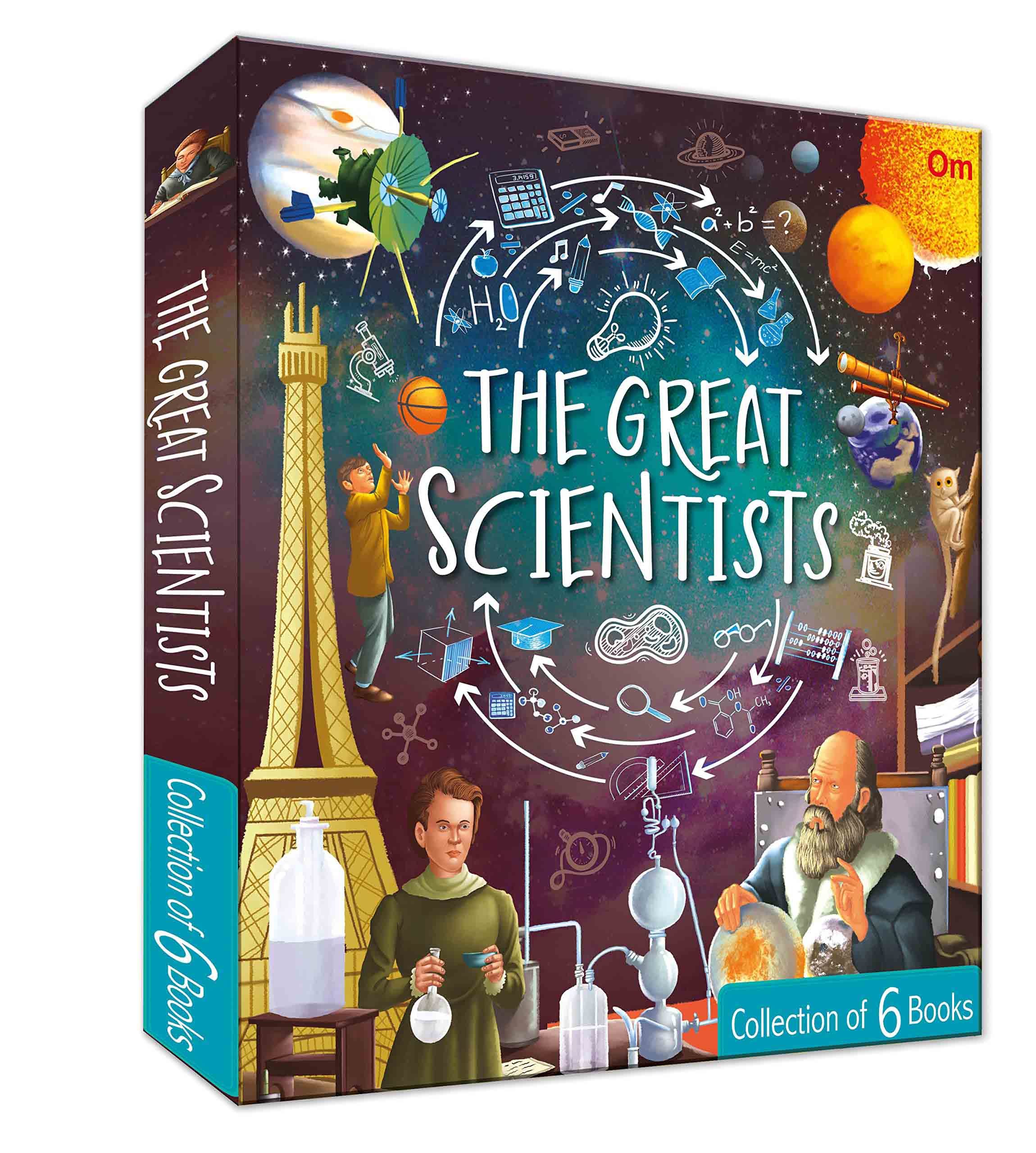 The Great Scientists box set - Om Books