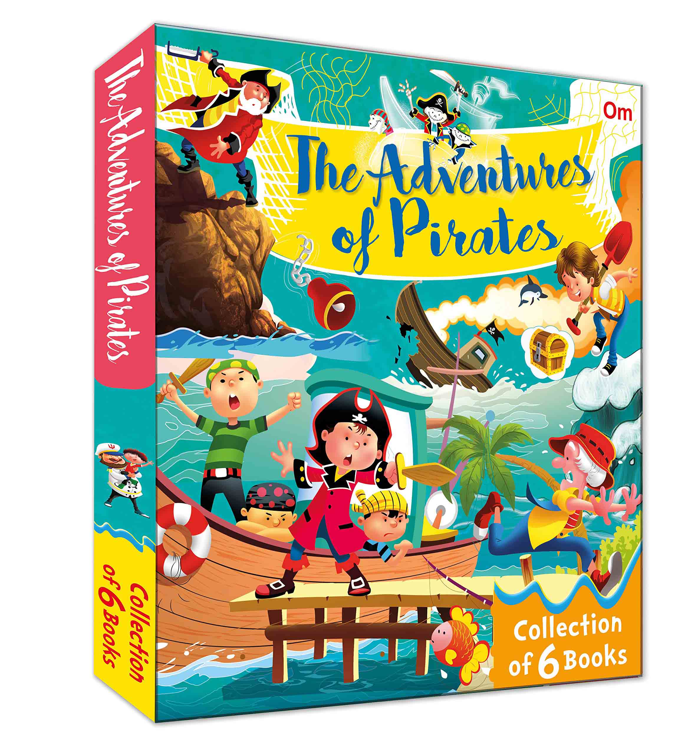 The Adventures of Pirates- Box set - Om Books