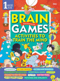 Brain Game Activity to Train The Mind level - 1 - Om Books