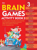 Brain Games Activity Books- 3 Level - 3 - Om Books