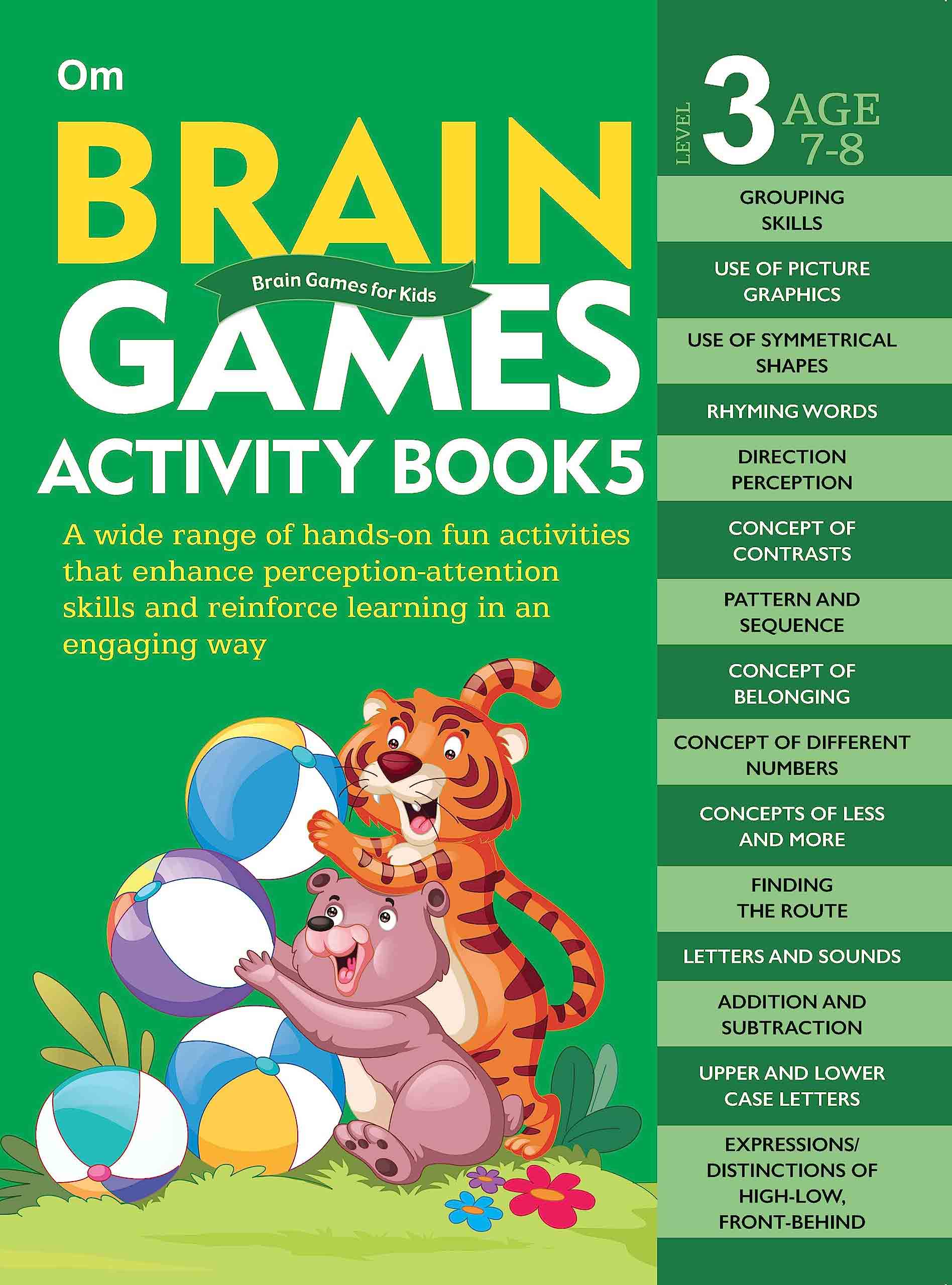 Brain Games Activity Books- 5Level - 3 - Om Books