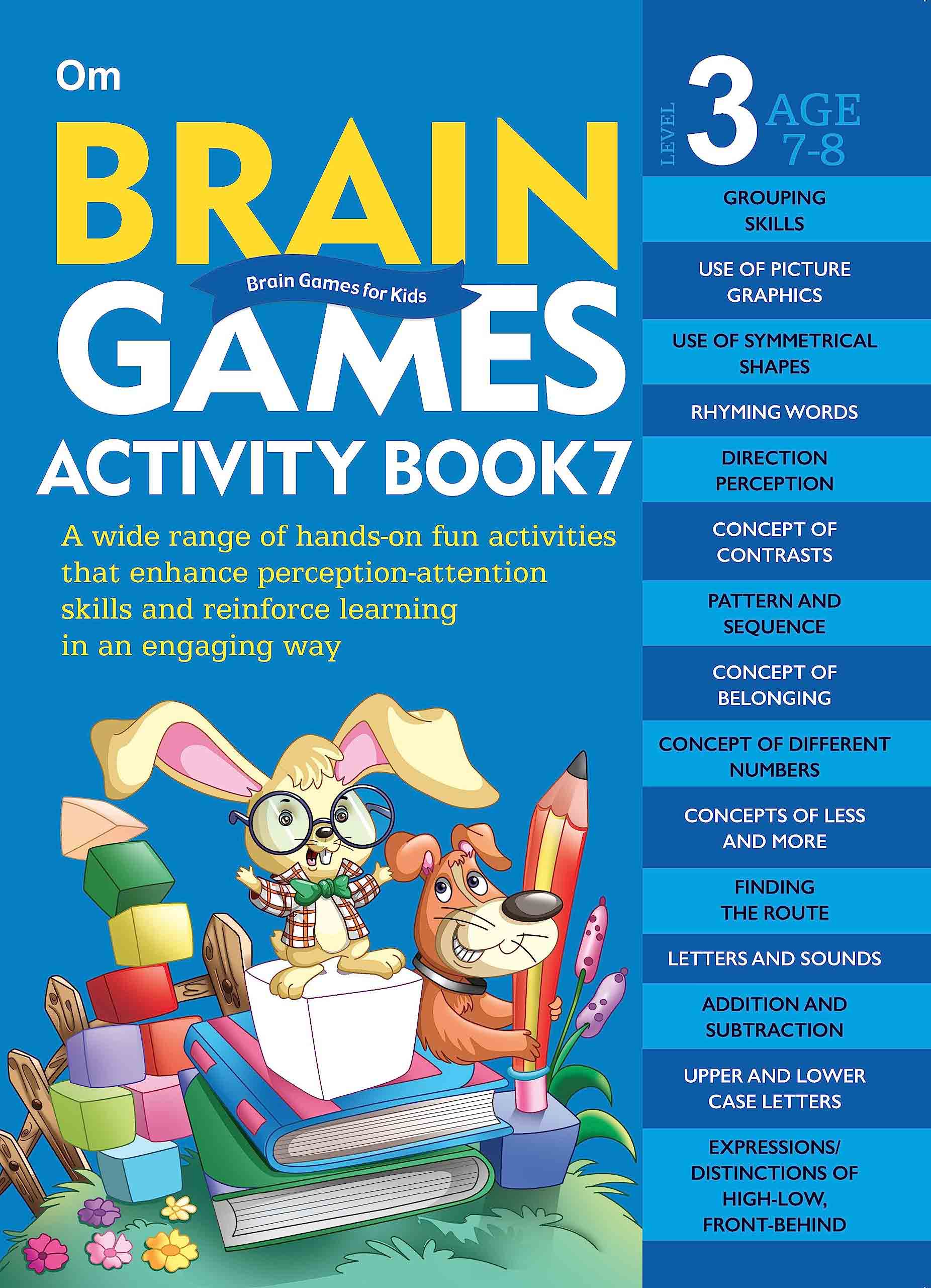 Brain Games Activity Books- 7 Level - 3 - Om Books