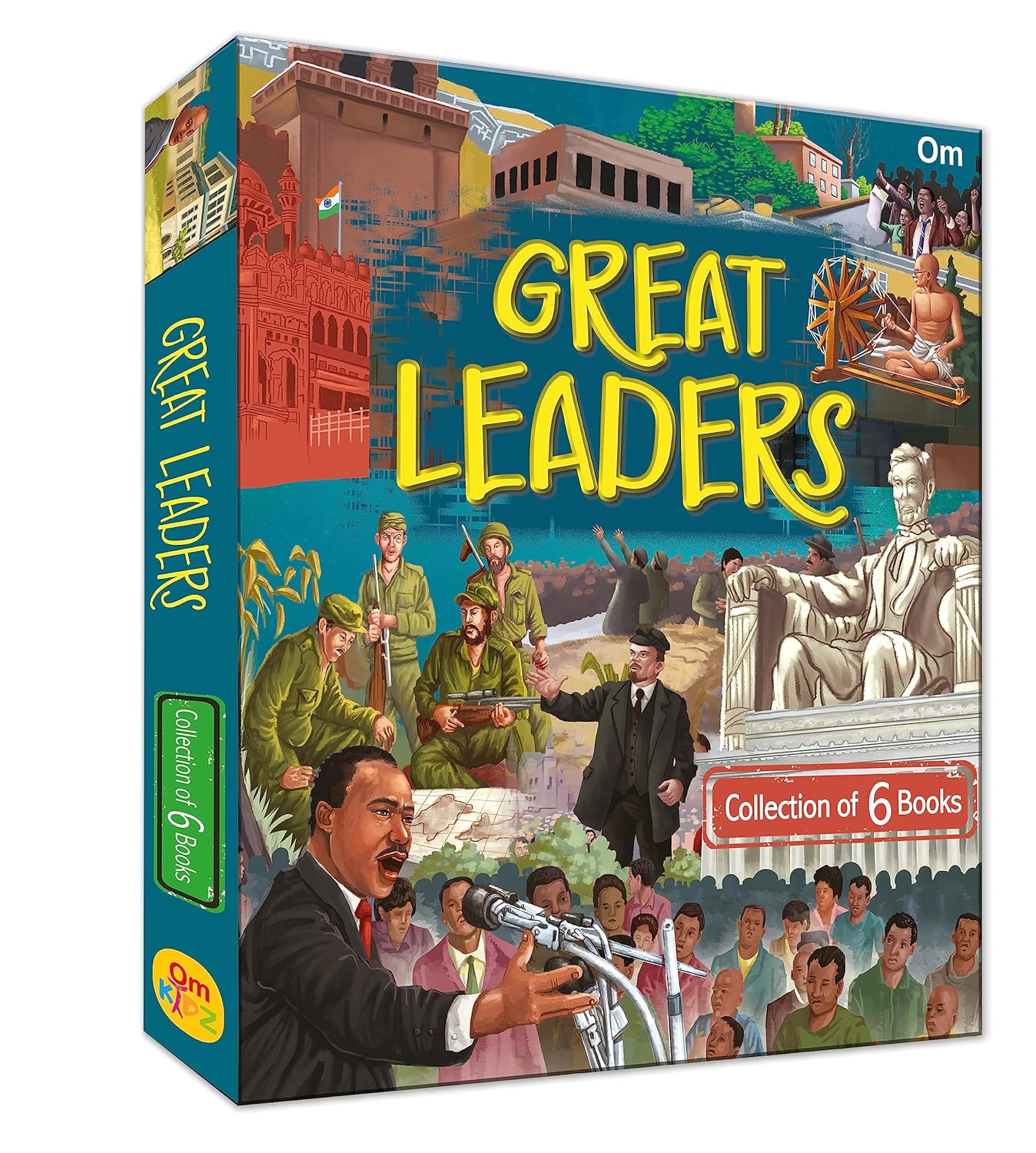 The Great Leaders box set - Om Books