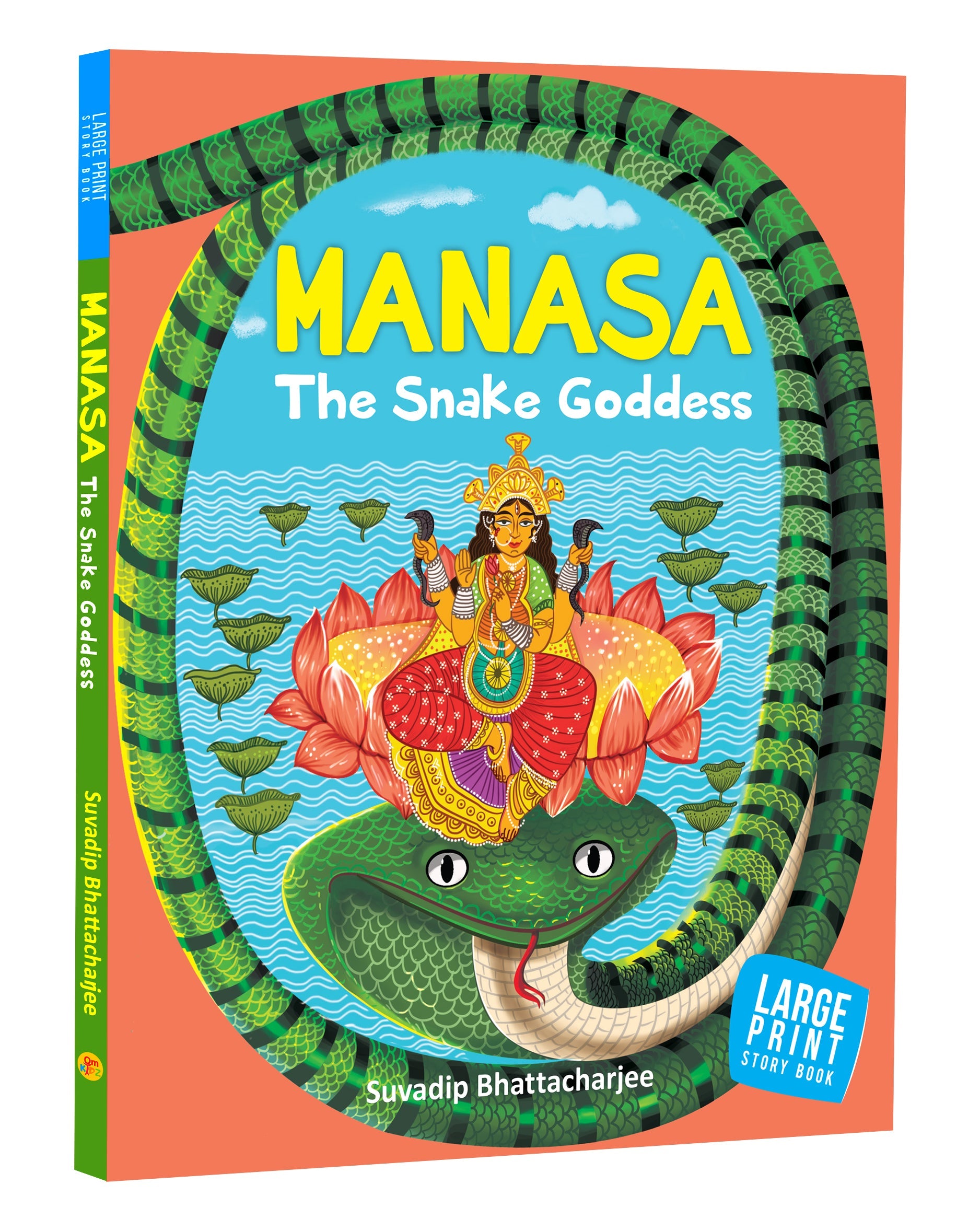 Manasa: The Snake Goddess - Indian Mythology for Children - Goddess of India - Story book for Kids - Om Books