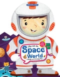 Dreamland Publications Step into the Space World - Activity and Colouring Fun Book for Age 4+