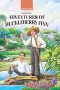 Dreamland Publications Adventure of Huckleberry Finn - Illustrated Abridged Classics for Children with Practice Questions
