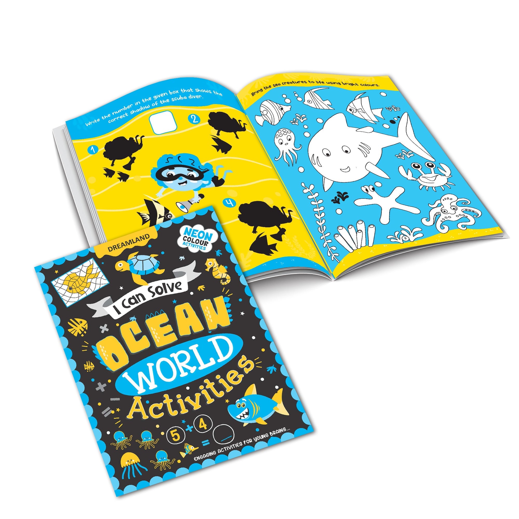 Dreamland Publications I Can Solve Activities Books Pack- A Set of 4 Books