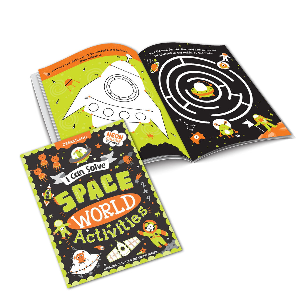 Dreamland Publications I Can Solve Activities Books Pack- A Set of 4 Books