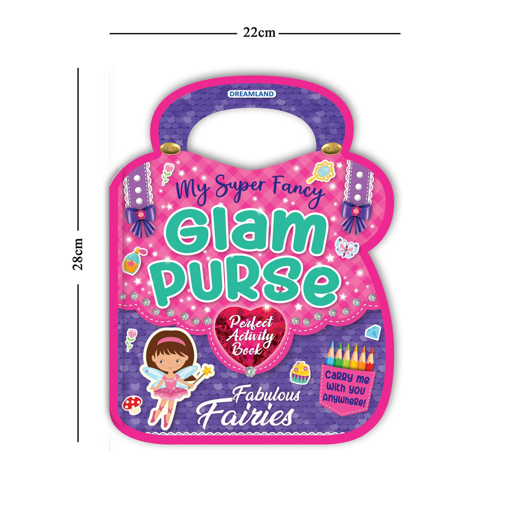 Dreamland Publications My Super Fancy Glam Purse Books Pack- A Set of 4 Books