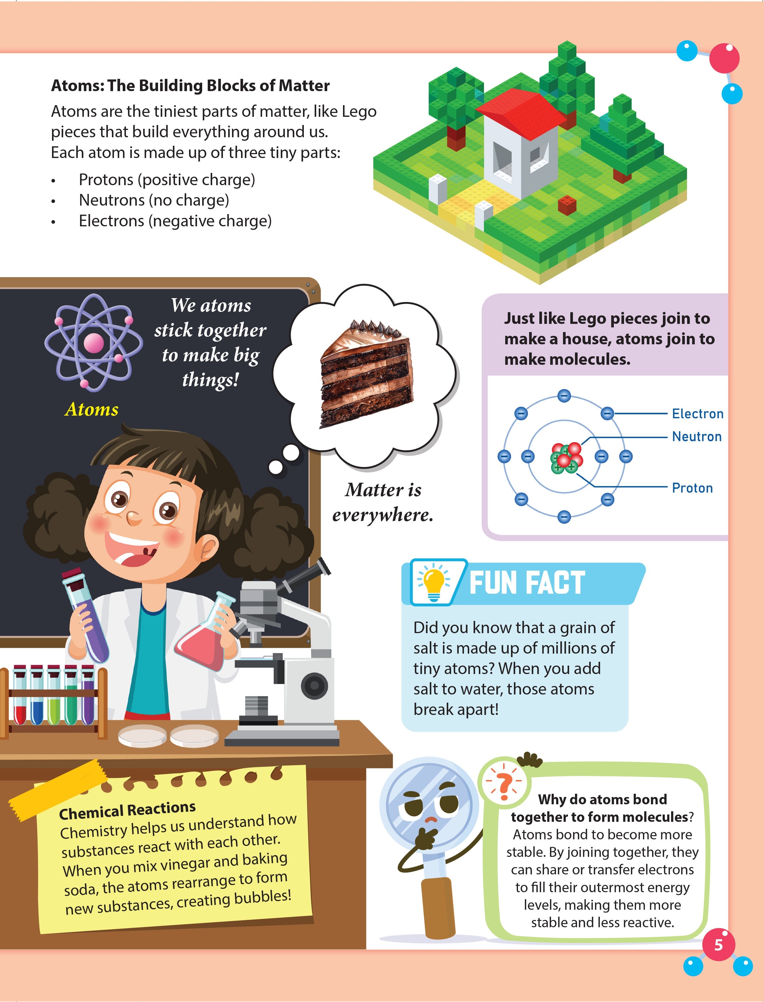 Dreamland Publications Everyday Wonders: Chemistry for Kids Age 6+ – Fun Facts and Easy Experiments to Explore the Science Around You