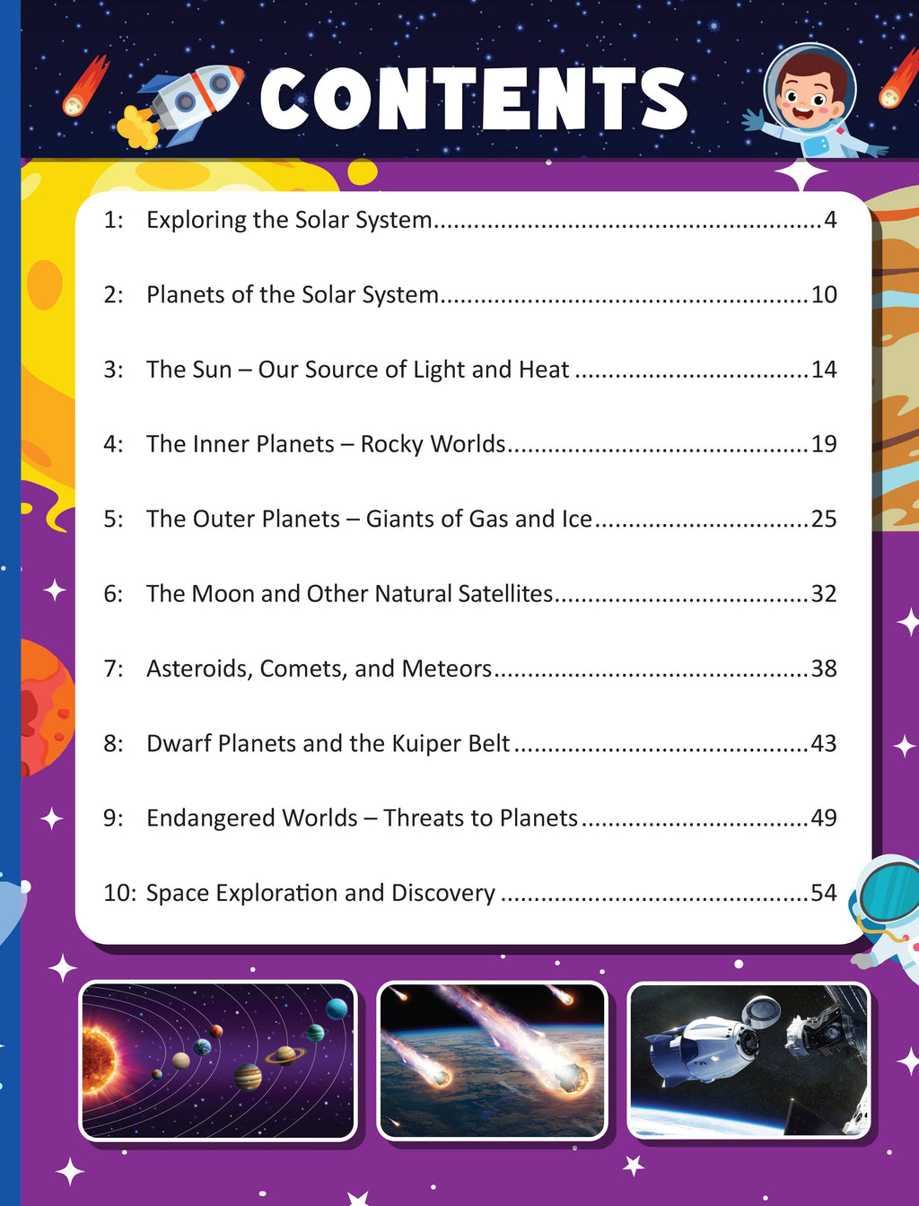 Dreamland Publications Junior Genius: Cosmic Wonders – A Fun-Filled Space Learning Book for Kids Age 7+ | Explore Planets, Stars, Rockets, and More Through Facts, Activities & Quizzes