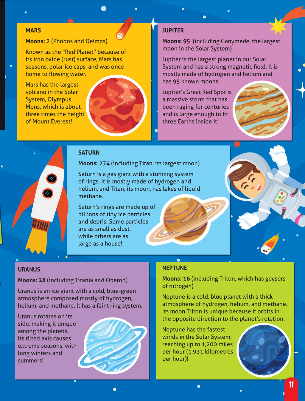 Dreamland Publications Junior Genius: Cosmic Wonders – A Fun-Filled Space Learning Book for Kids Age 7+ | Explore Planets, Stars, Rockets, and More Through Facts, Activities & Quizzes