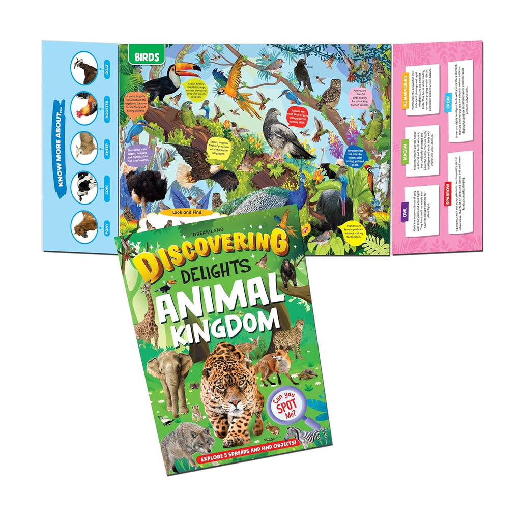 Dreamland Publications Discovering Delights Activity Book Pack for Kids Age 4 -10 years - A Set of 4 Books