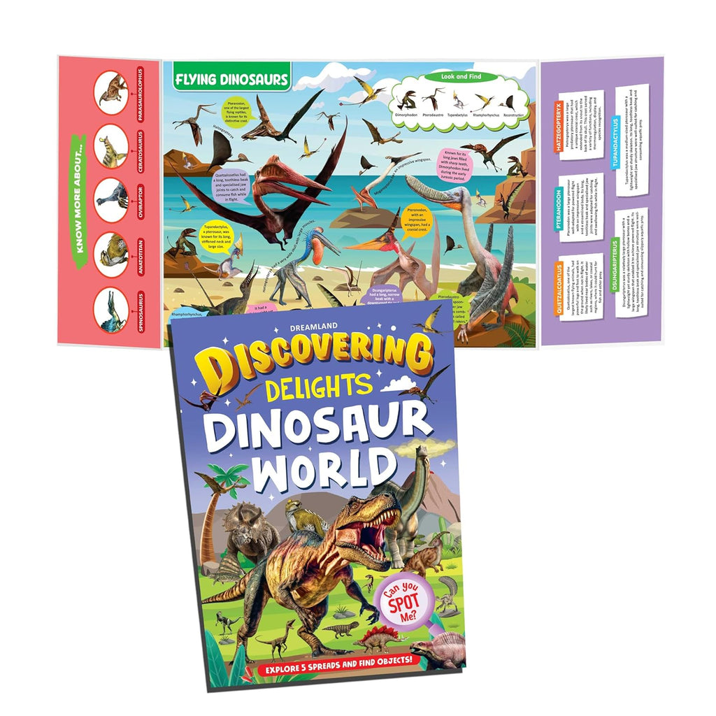 Dreamland Publications Discovering Delights Activity Book Pack for Kids Age 4 -10 years - A Set of 4 Books