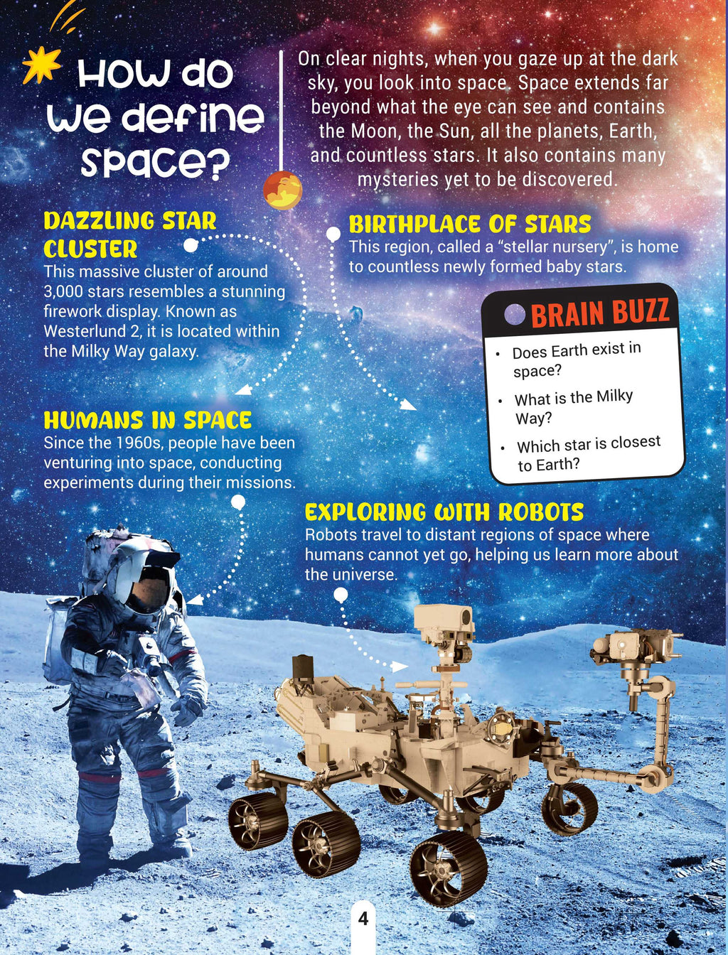 Dreamland Publications Factopedia Space Secrets: Fun and Mind-Blowing Facts About Space for Kids Ages 6–10