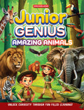 Dreamland Publications Junior Genius: Amazing Animals – A Fun-Filled Learning Book for Kids Age 7+ | Discover Incredible Creatures with Facts, Activities, and Puzzles