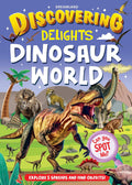 Dreamland Publications Dinosaur World Discovering Delights Flap Book for Kids Age 4 - 10 years