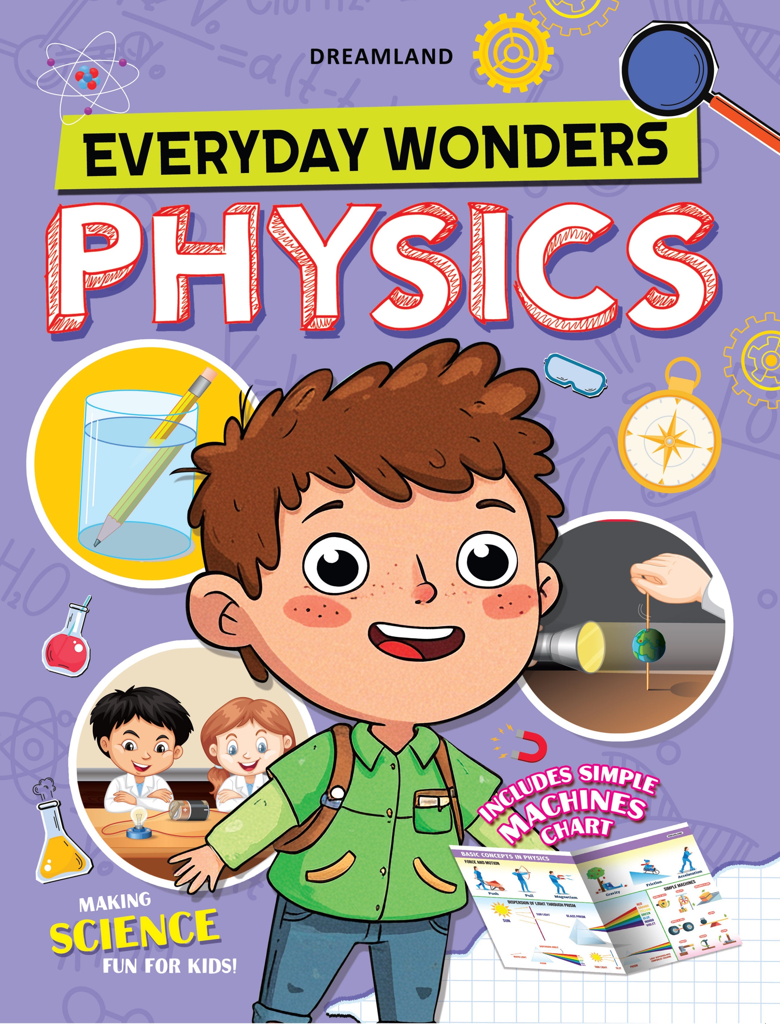 Dreamland Publications Everyday Wonders: Physics for Kids Age 6+ – Fun Facts and Hands-On Activities to Explore the Science Around You