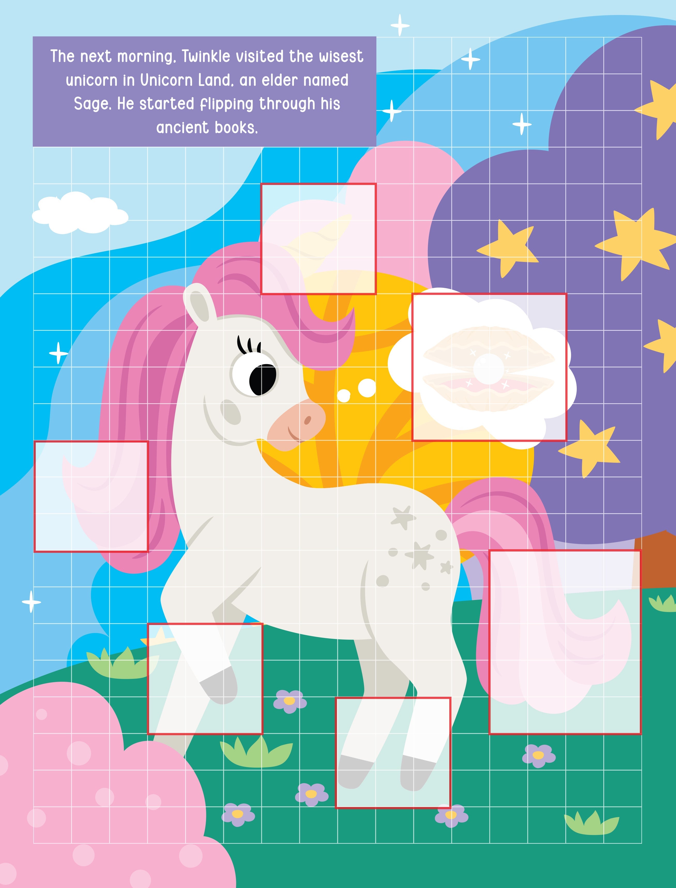Dreamland Publications Pixel Sticker Activity Book: Twinkle's Dream – Over 1,400 Stickers for Kids Age 4+ | Magical Pixel Art Scenes, Sticker Puzzles