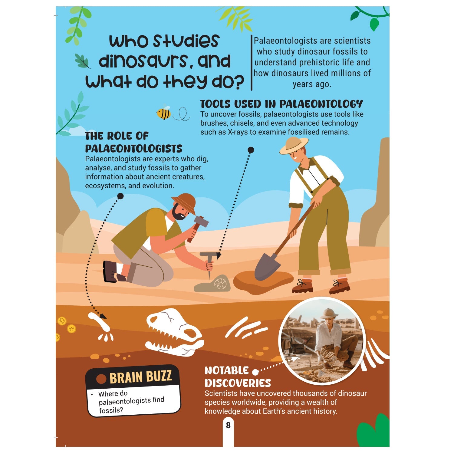Dreamland Publications Factopedia: Dino Discovery – Fascinating Dinosaur Facts for Kids Age 6+ | Learn About Prehistoric Giants with Fun, Easy-to-Understand Info